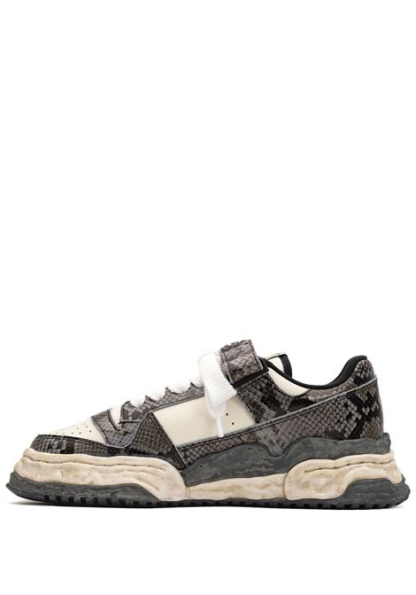 sneakers keith python printed uomo grigie e bianche MAISON MIHARA YASUHIRO | A14FW709GREY